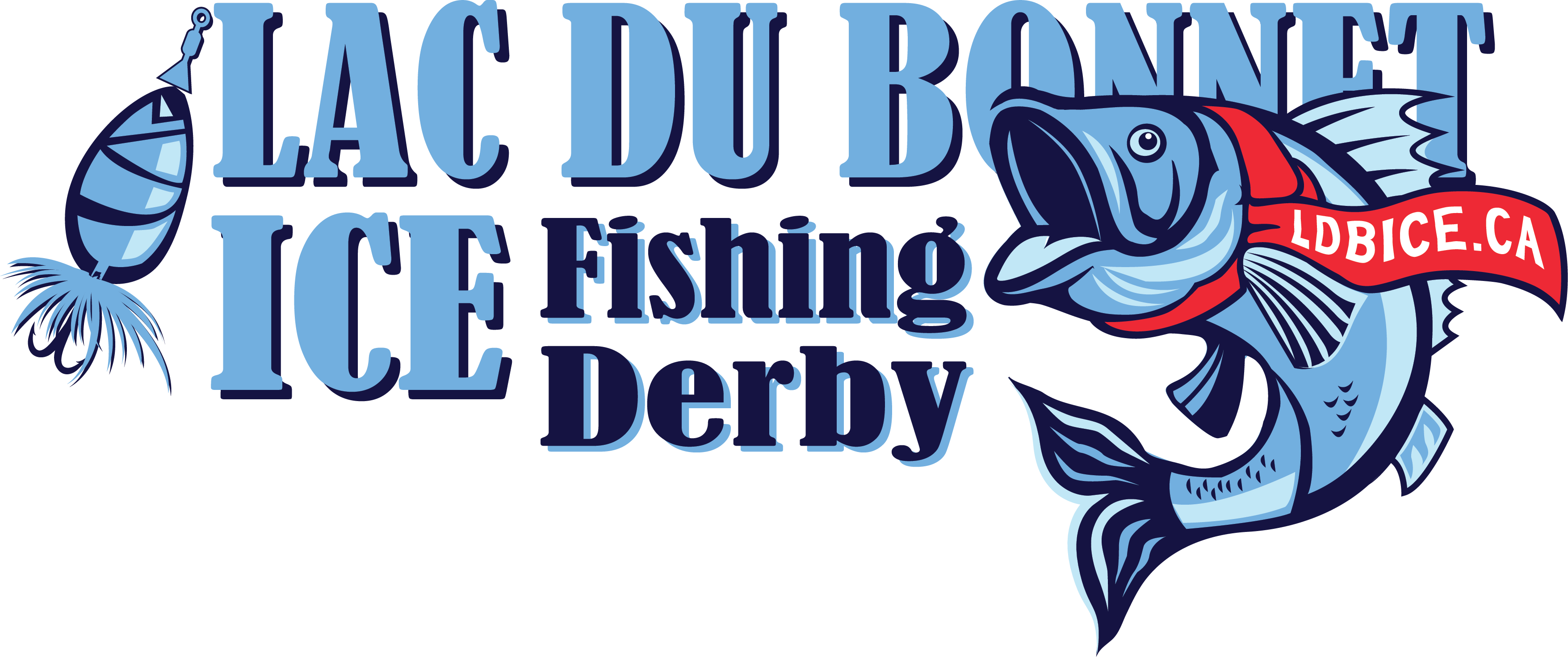 Lac du Bonnet Ice Fishing Derby Logo